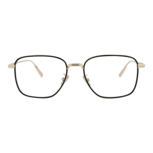 Dior Mens Square/Rectangle Gold Gold Transparent Fashion Designer Eyewear - Picture 1 of 4